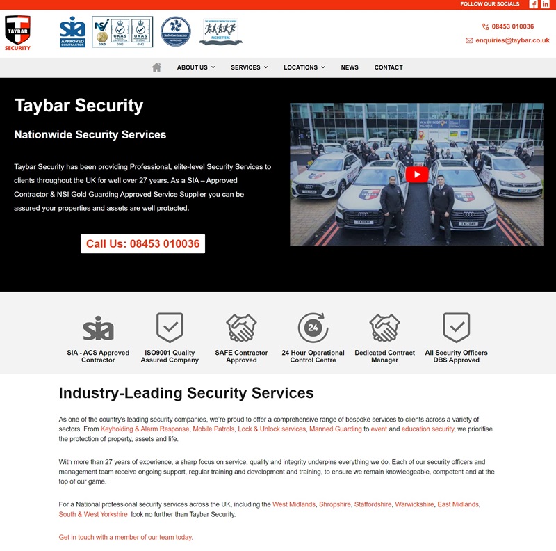 Taybar homepage