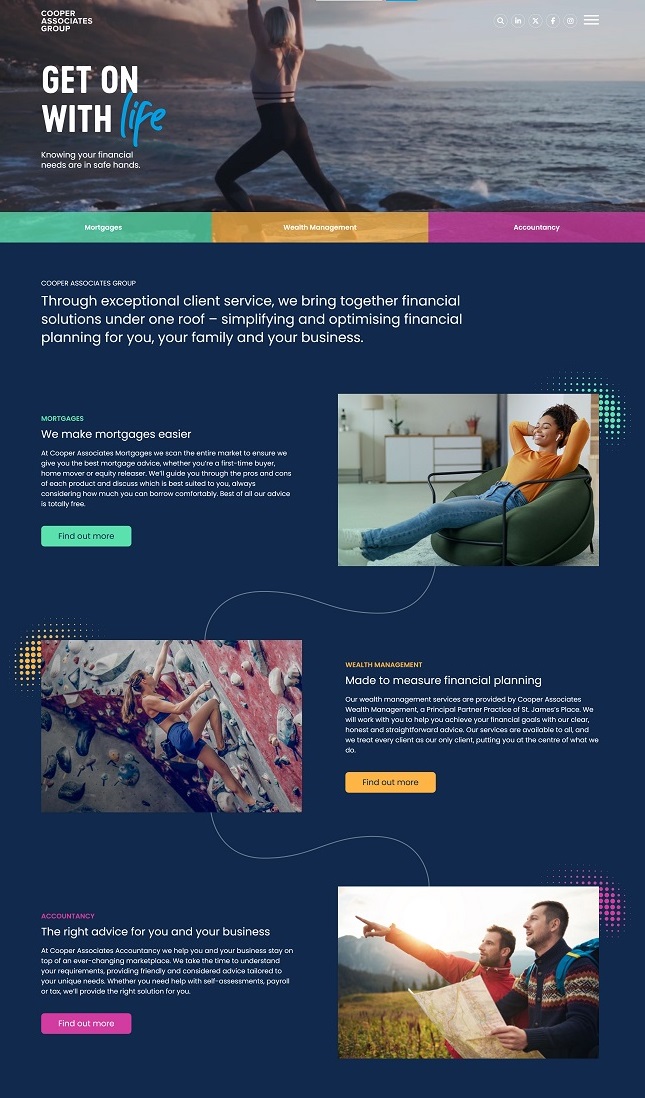 Cooper Associates homepage