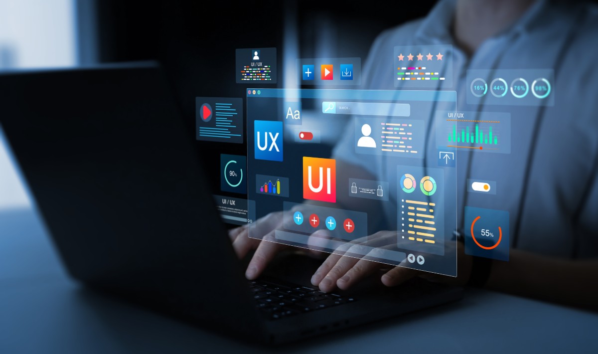 display icons of UX-UI designer